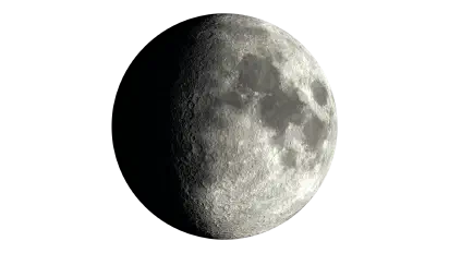waxing gibbous Moon background image