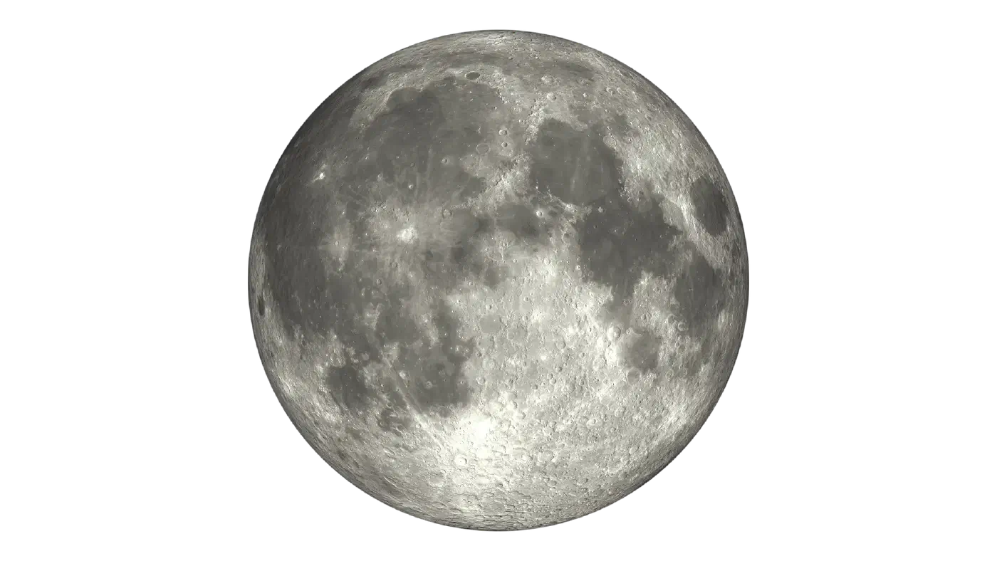 full Current Moon phase illustration