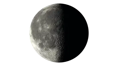 3rd quarter Moon background image