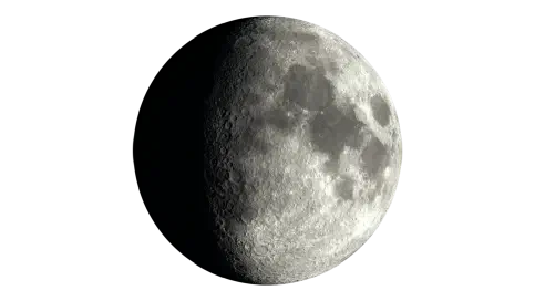 waxing gibbous Current Moon phase illustration