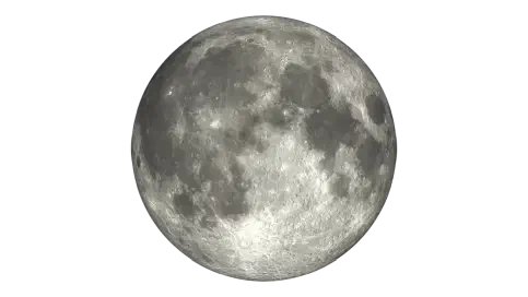 full Current Moon phase illustration