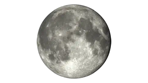 waning gibbous Current Moon phase illustration