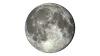 waning gibbous Moon illustration