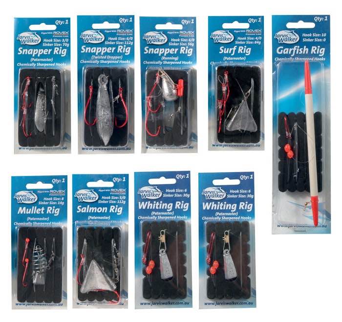 6 Pack of Surecatch Pre-Tied Bream/Flathead Rigs with Chemically Sharpened  Hooks